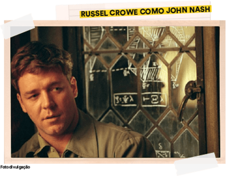 Russel Crowe com John Nash